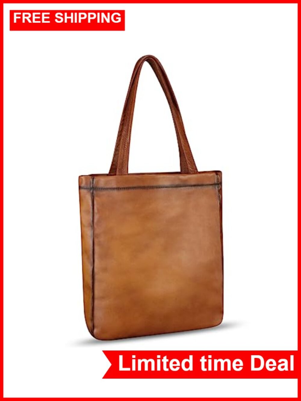 Genuine Leather Handbag, Satchel Shoulder Bag Crossbody Tote, Handmade Purse,